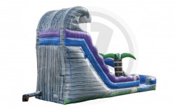 18ft. Cascade Waterslide with Deep Pool