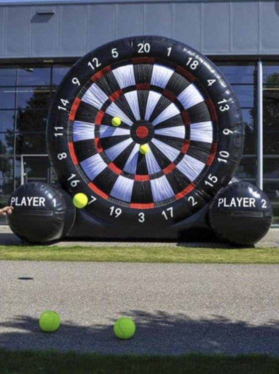 12ft Tall Giant Soccer Darts