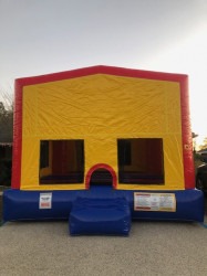 15ft x 15ft Extra Large Multi Colored Bounce House
