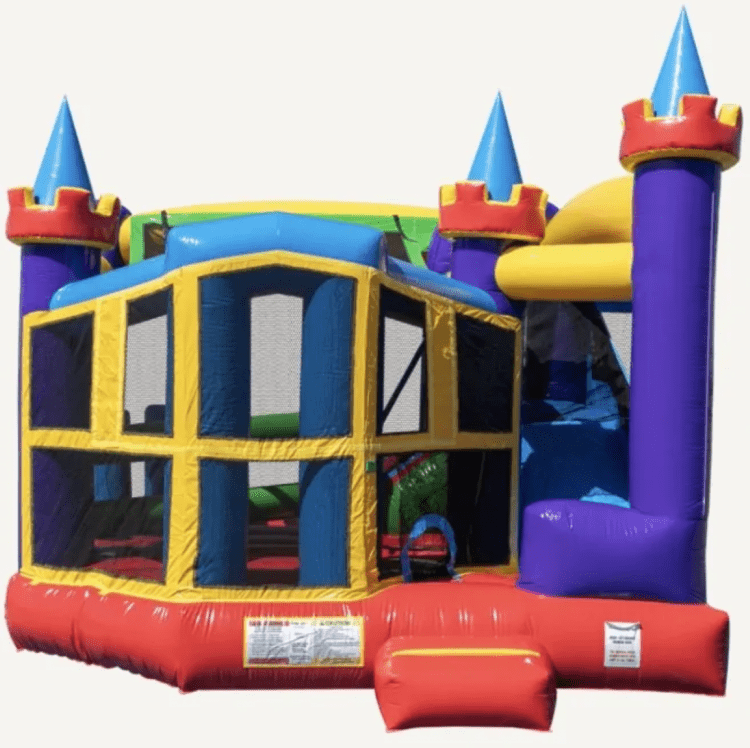 Ultimate 5 N 1 Bounce House Interactive Slide Combo