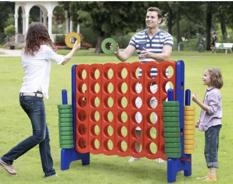 Giant Connect 4 Game/ Only Available with Inflatable Rental