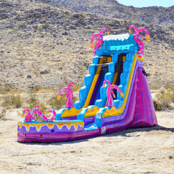 20ft Wild Things Waterslide with Deep Pool