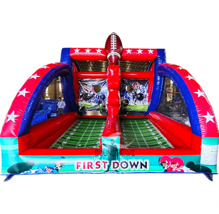 Double Lane Interactive Football Toss