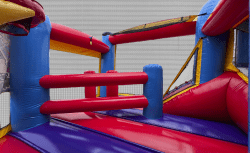 Ultimate 5 N 1 Sports Bounce House Interactive Slide Combo