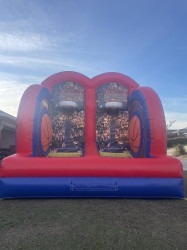 Large All Star Double Lane Basketball Shootout