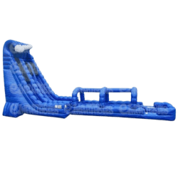 27ft Dual Lane Blue Crush + Slip N Slide