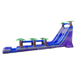 27ft Dual Lane Purple Paradise + Slip N Slide