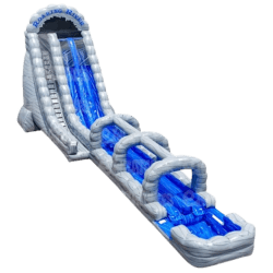 27ft. Dual Lane Roaring River + Slip N Slide